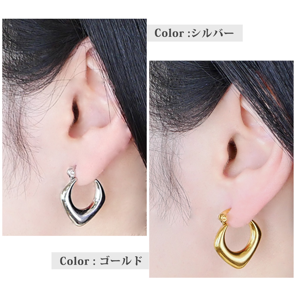 ☆MISSOMA☆ 18Kゴールドプレート Entwine チャンキーピアス MISSOMA LW チャンキー エントワイン フープ ピアス 送料関税込